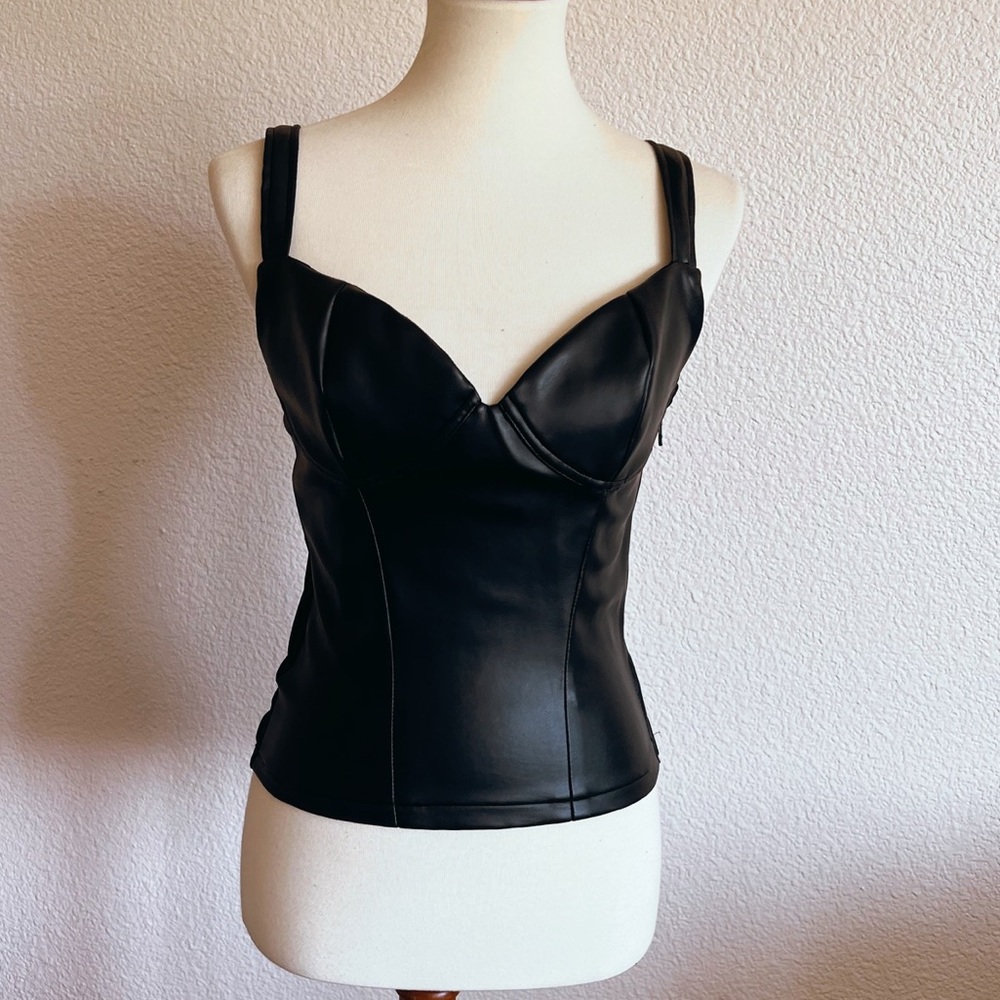 Leather Top